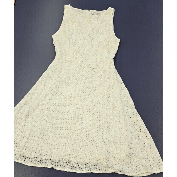 Nicole Miller Dresses & Skirts - Nicole Miller NY Women's Dress Size 4 White Mini Zip Closure (A26)